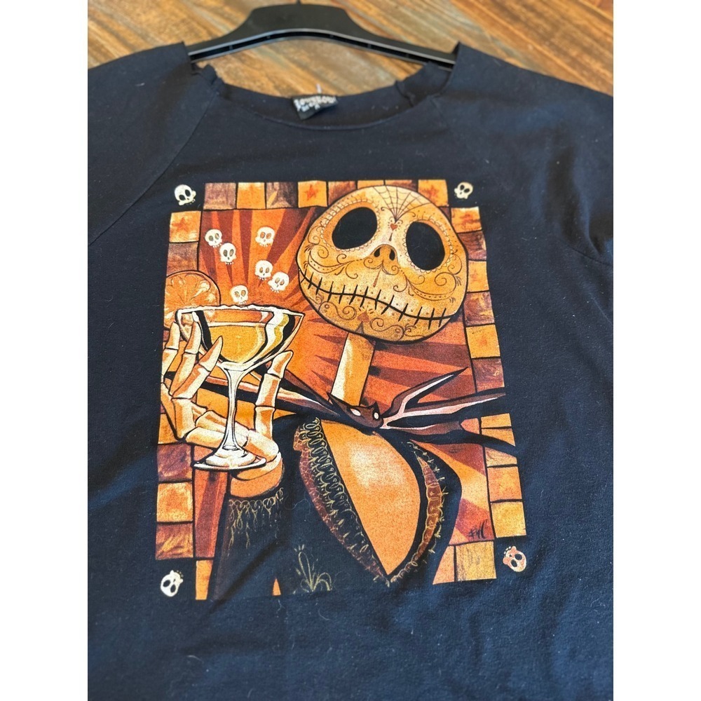 Jack Skellington Long Sleeve Top Lowbrow Art Company Size Medium
